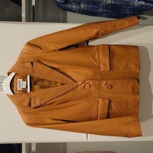 Ladies Leather Blazer size small